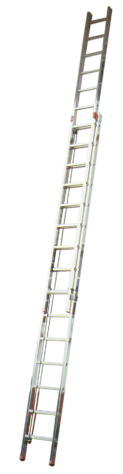 Универсальная лестница Krause Robilo 2x15 ступеней с тросом (арт. 129840)