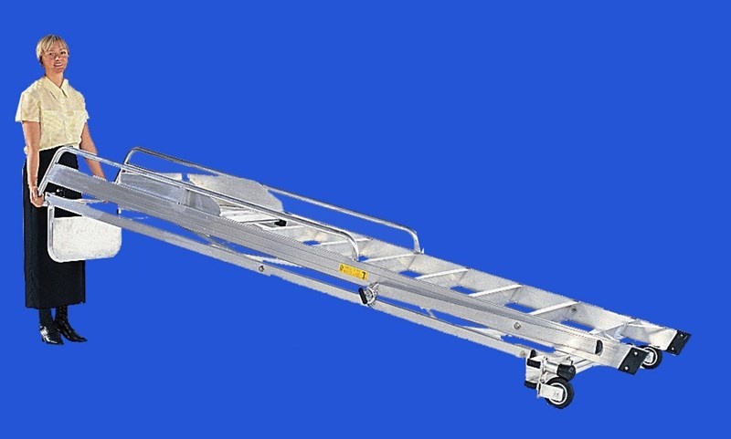 Складская стремянка Svelt Castellana 14 ступеней-8