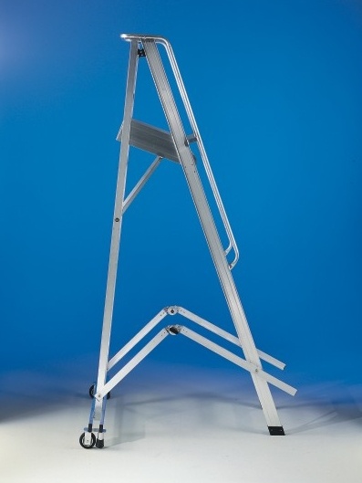 Складская стремянка Svelt Castellana 14 ступеней-9