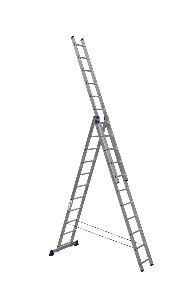 Трёхсекционная лестница Алюмет 3x11 ступеней (арт. 5311)