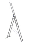 Трёхсекционная лестница Алюмет 3x13 ступеней (арт. 5313)