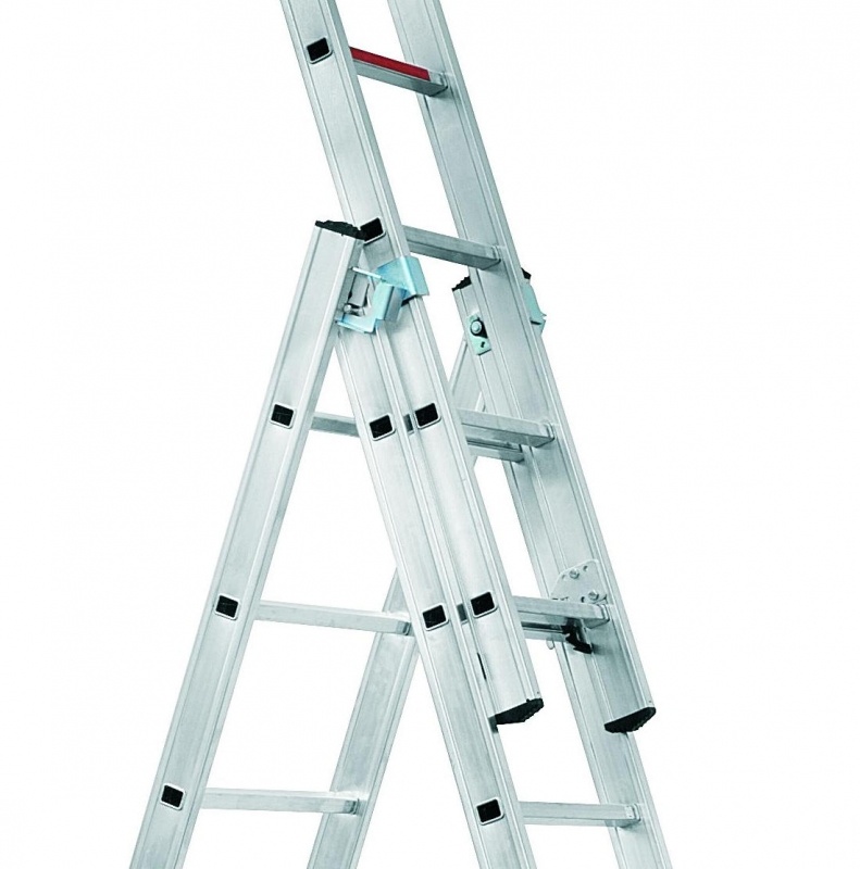 Алюминиевая лестница Alpos 3x8 ступеней (арт. 38-08)-3