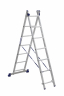 Двухсекционная лестница Алюмет 2x7 ступеней (арт. 5207)