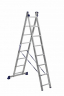 Двухсекционная лестница Алюмет 2x8 ступеней (арт. 5208)