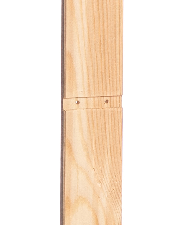 Стеллаж деревянный с вешалкой Четыре Солнца 165-38-80 (арт. S225-1)-5