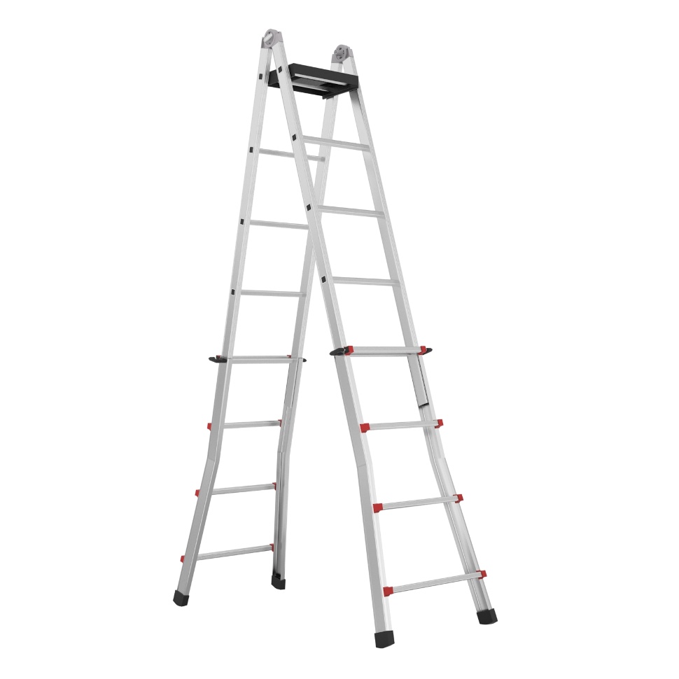 Лестница телескопическая Svelt Scalissima 9+9 арт. SSCAL009