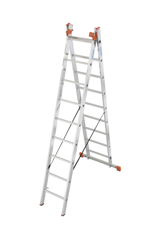 Универсальная лестница Krause Tribilo 3x9 ступеней (арт. 129673)-2