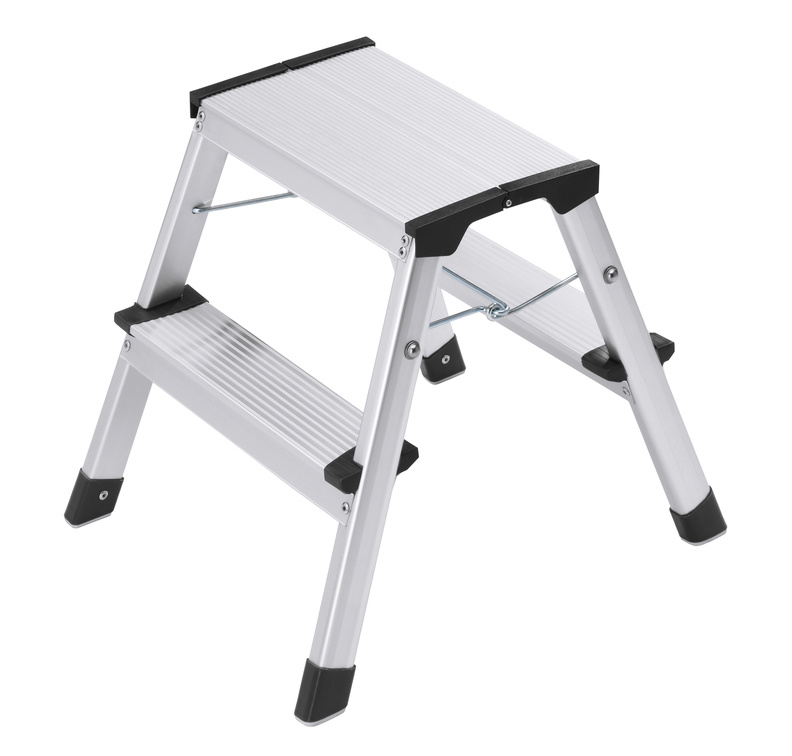 Стремянка алюминиевая Hailo L90 Step-ke 2 ступени (арт. 4442-701)