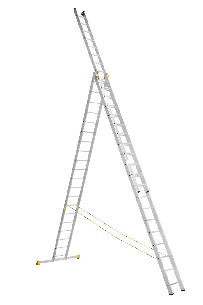 Трёхсекционная лестница 3х20 Алюмет (арт. 9320)