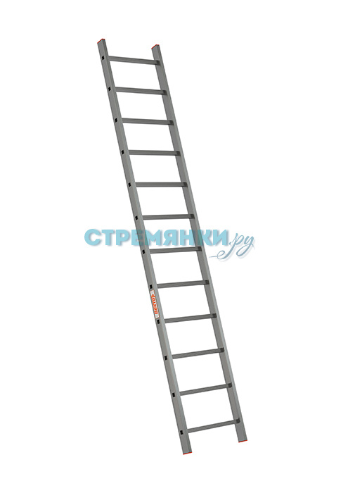 Односекционная лестница Вектор 12 ступеней (арт. 39-12)