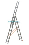 Трёхсекционная лестница Эйфель Гранит 3x10