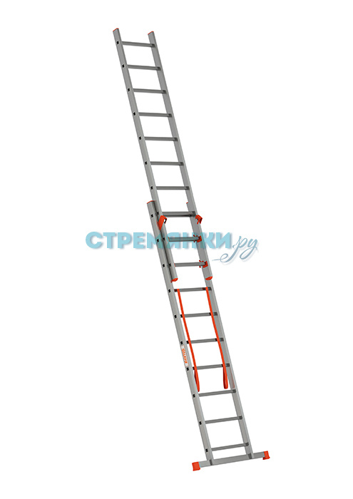 Двухсекционная лестница Вектор 2x10 ступеней (арт. 48-10)